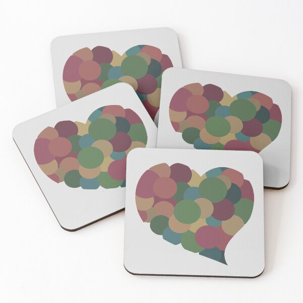 Item preview, Dull colors: Loving (17SDGs) Heart - transparent background - 17 Sustainable Development Goals designed and sold by greatnorris.