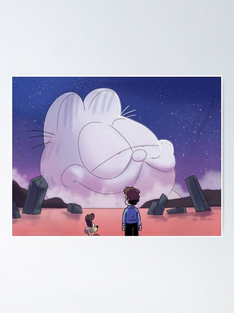 redbubble neon genesis evangelion garfield