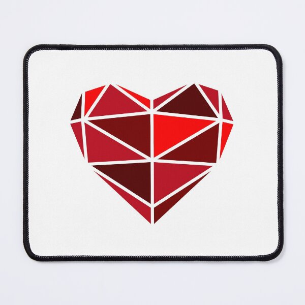 Item preview, Geometric heart designed and sold by the Zarock Shop.