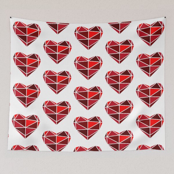 Item preview, Geometric heart designed and sold by the Zarock Shop.