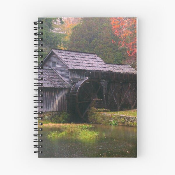 Item preview, Mabry Mill in the Autumn Rain designed and sold by RYBHOWE.