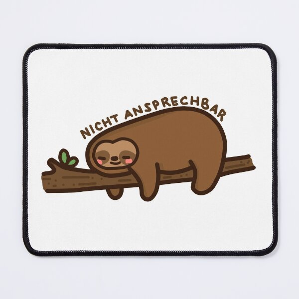 Item preview, kawaii cute sloth is sleeping - Unresponsive! ;) designed and sold by GLwithUs.