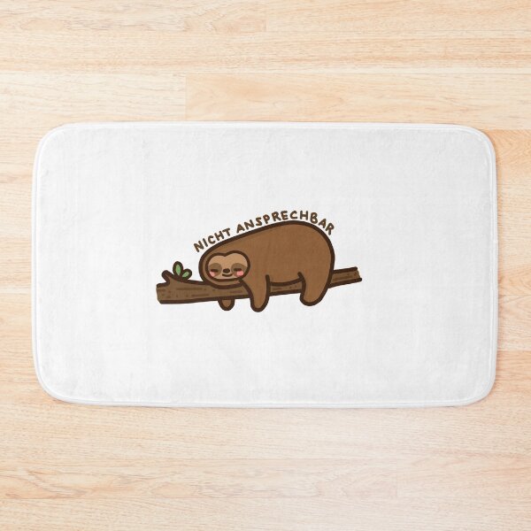 Item preview, kawaii cute sloth is sleeping - Unresponsive! ;) designed and sold by GLwithUs.