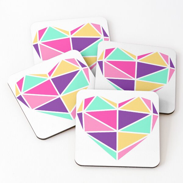 Item preview, Geometric heart designed and sold by the Zarock Shop.