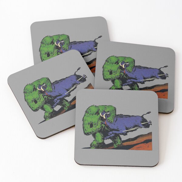 Item preview, Green Bigfoot Sasquatch Blue Boar designed and sold by TheAplus.