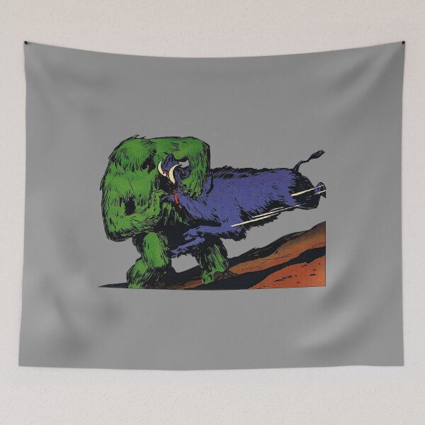 Item preview, Green Bigfoot Sasquatch Blue Boar designed and sold by TheAplus.