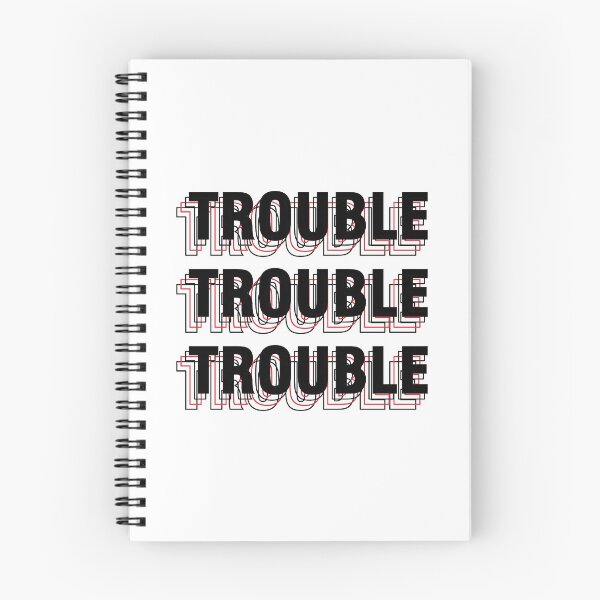 Item preview, Trouble Lyrics IKYWT designed and sold by ebzil studio.