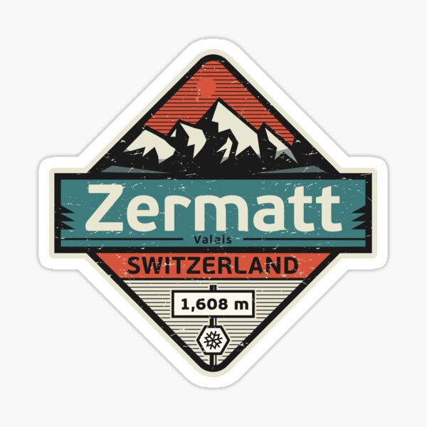 Artikel-Vorschau von Zermatt, Schweiz, designt und verkauft von studio838.