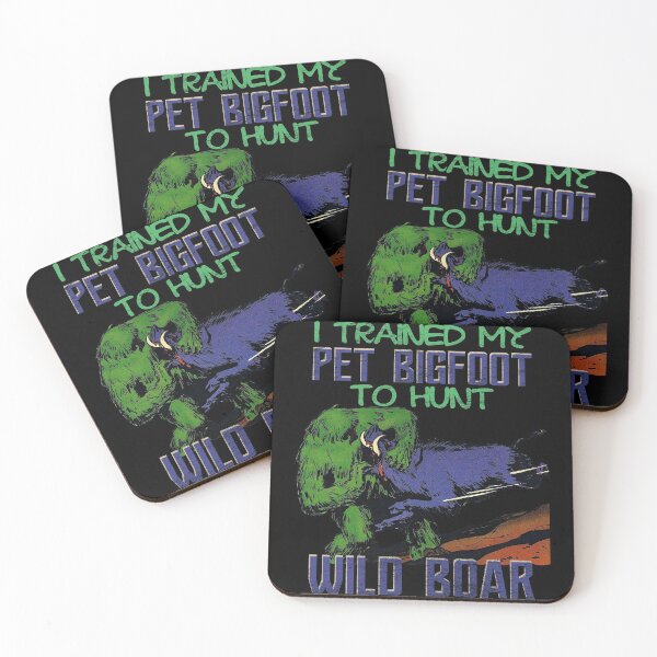 Item preview, Pet Bigfoot Domesticated Sasquatch Boar Hunting designed and sold by TheAplus.