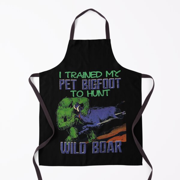 Item preview, Pet Bigfoot Domesticated Sasquatch Boar Hunting designed and sold by TheAplus.