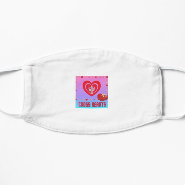 Cross Hearts Flat Mask