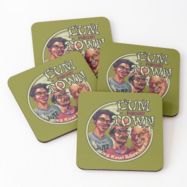 Item preview, CUMTOWN PODCAST designed and sold by VillaACA.