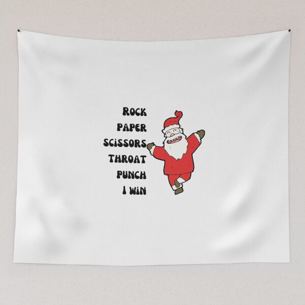 Item preview, Rock paper scissors throat punch I win Nice Classic T-Shirt designed and sold by lhousshop.