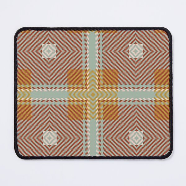 Item preview, Elegant yellow and blue Christmas Plaid print designed and sold by RSDigitalPrintDesign.