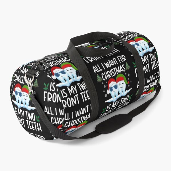 Item preview, All I Want For Christmas Is My Two Front Teeth - Funny Christmas Gift Idea designed and sold by ohmier.