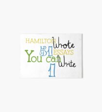 Hamilton Essays Art Board