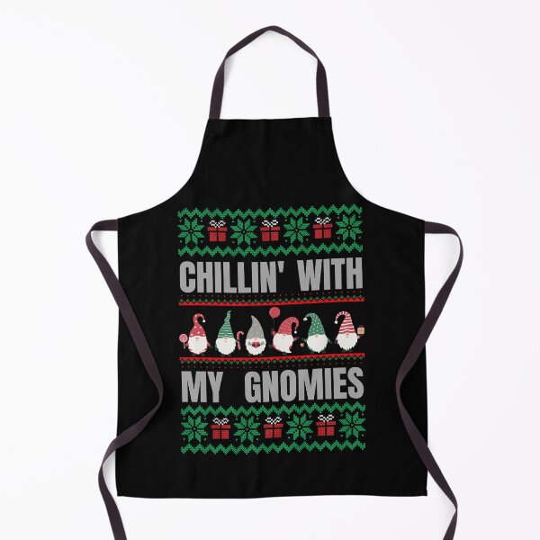 Aperçu de l'œuvre Se détendre avec mes gnomes De mignons gnomes pour ces vacances de Noël - Se détendre avec mes gnomes créée et vendue par lodarohit.