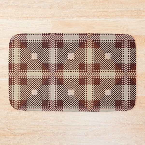 Item preview, Elegant Brown Tartan Plaid tartan print designed and sold by RSDigitalPrintDesign.