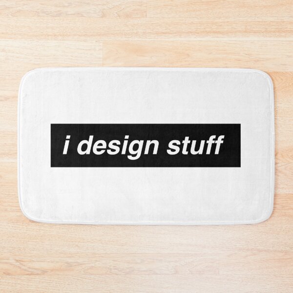 Item preview, I design stuff black designed and sold by annacush.