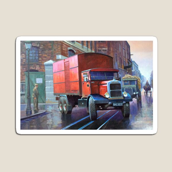 Post Office Supplies Scammell rigid 6 Magnet