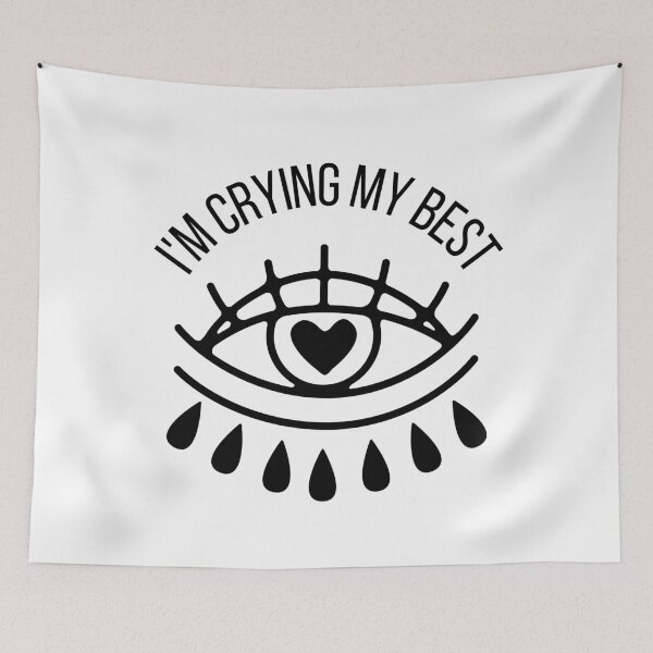 Item preview, I'm crying my best designed and sold by Anxatzi.