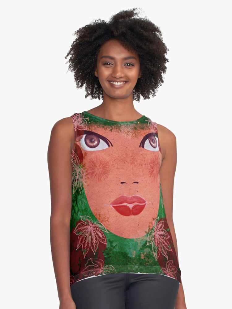 Item preview, Sleeveless Top designed and sold by Rinata-Shaka.
