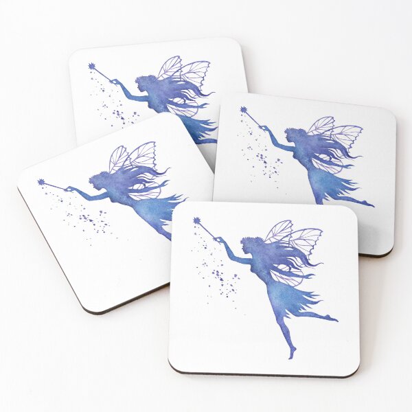 Item preview, Hand painting fairy with magic wand designed and sold by yassineddy.