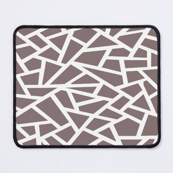 Item preview, Looking Shattered White Line Geometric Abstract designed and sold by taiche.