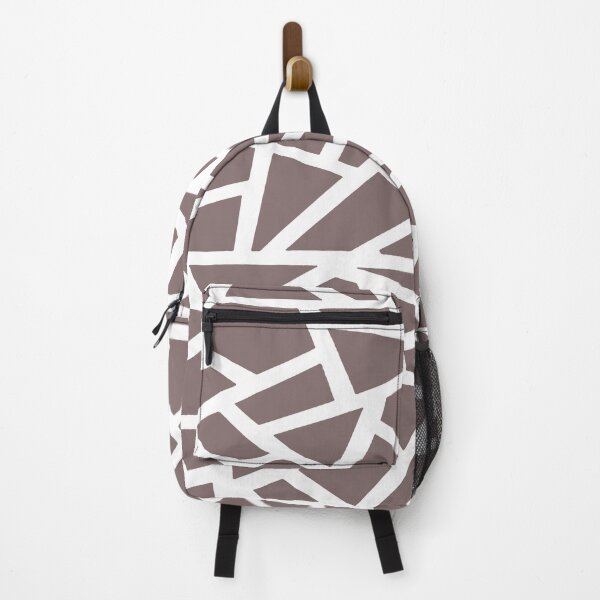 Item preview, Looking Shattered White Line Geometric Abstract designed and sold by taiche.