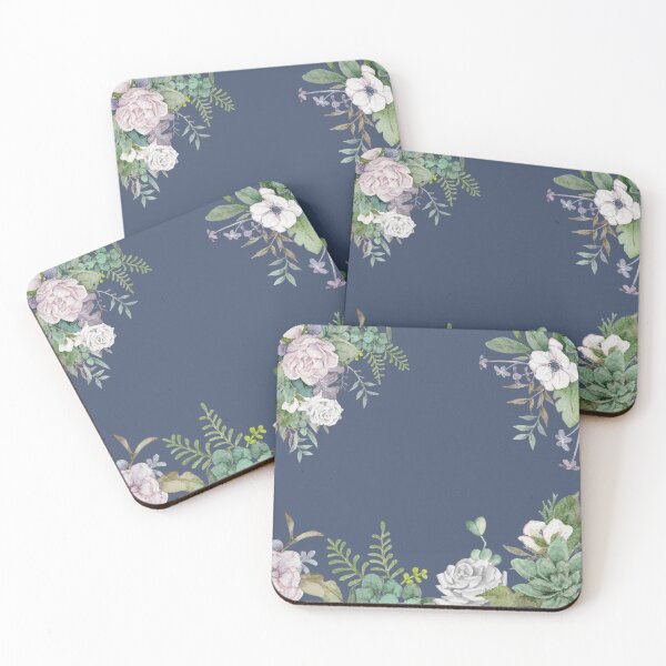 Item preview, Botanical Flowers Pattern designed and sold by Emirate-Art.