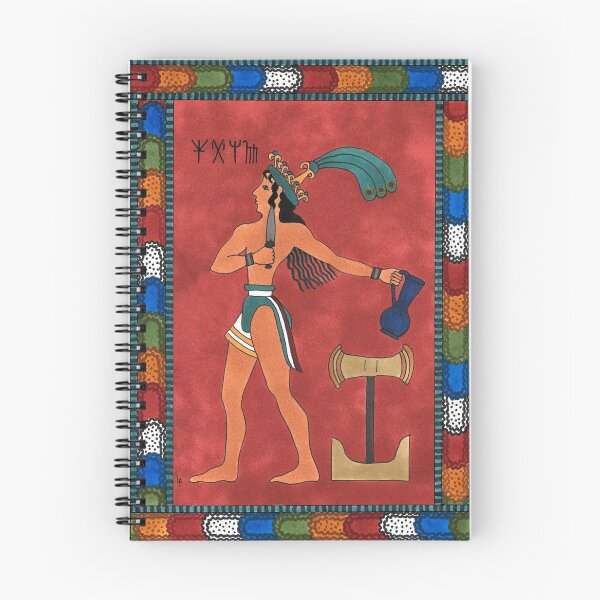 Item preview, 1 The High Priest from The Minoan Tarot designed and sold by Threads of Magic by Laura Perry.