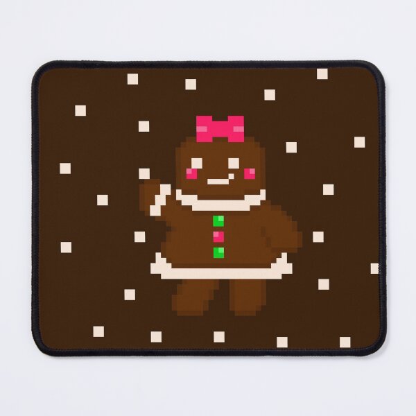Item preview, Curious Pixel Gingerbread Girl designed and sold by rin3d .