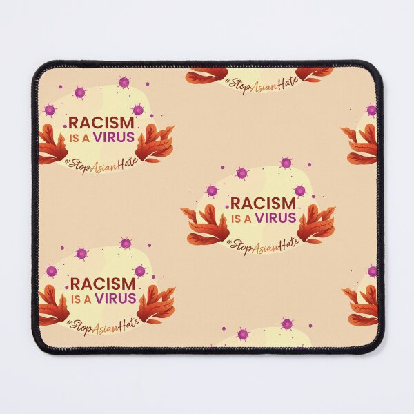 Item preview, Racism Is A Virus Stop Asian Hate Proud Asian designed and sold by StickerbashCo.