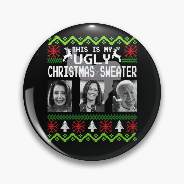 Item preview, This Is My Ugly Christmas Anti-Biden Sweatshirt designed and sold by BartonRich.
