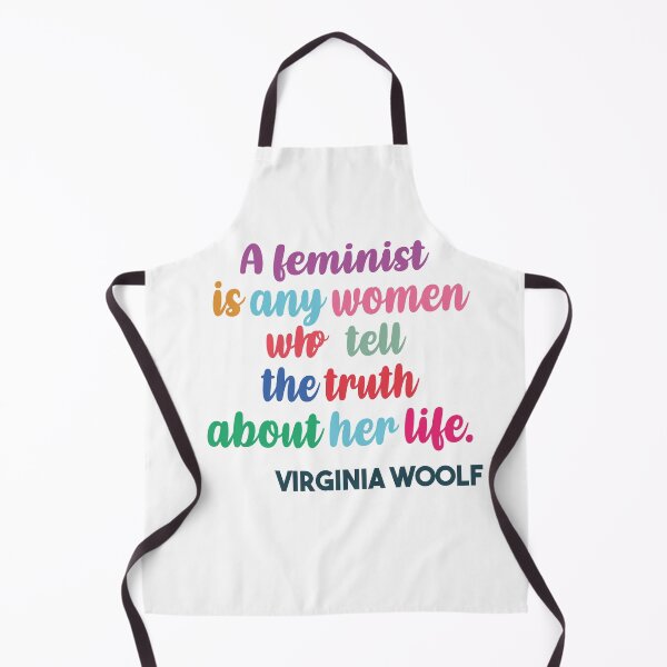 Item preview, Virginia Woolf Feminist Quote designed and sold by Heddar Badreddine.