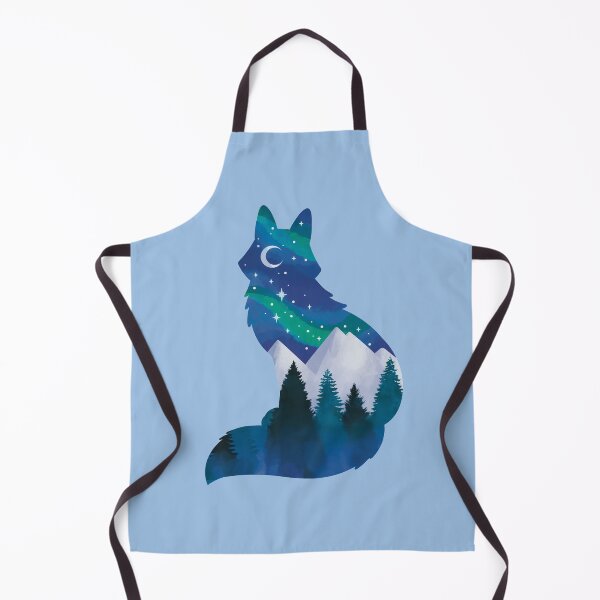 Item preview, Northern Lights Arctic Wolf designed and sold by HeySpiritAnimal.