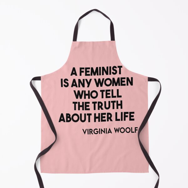 Item preview, Virginia Woolf Feminist Quote designed and sold by Heddar Badreddine.
