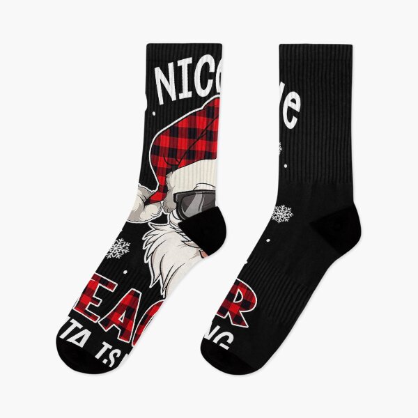 Item preview, Be Nice To The Teacher Santa Is Watching Christmas T-Shirt designed and sold by BartonRich.
