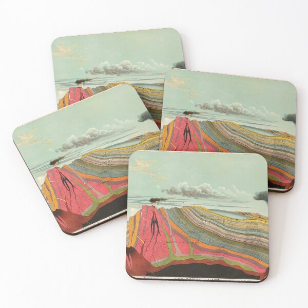 Item preview, vintage Geological Chart 1893 designed and sold by AntiqueGallery.