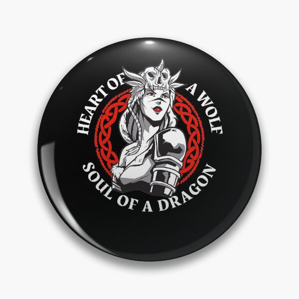 Item preview, Heart of a wolf Soul of a dragon T-Shirt designed and sold by BartonRich.