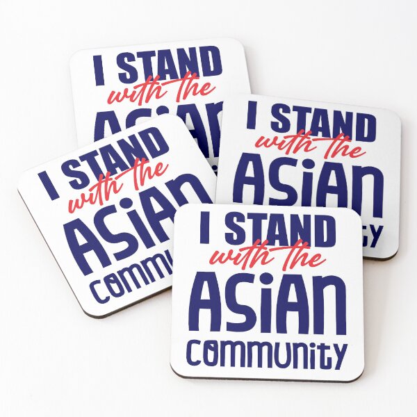 Item preview, Support The Asian Community Stand Up For Asians AAPI Lives Matter designed and sold by StickerbashCo.