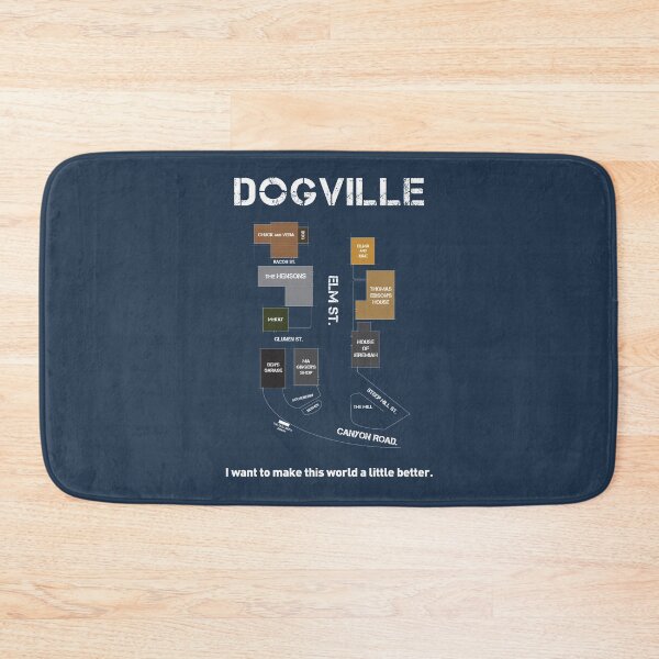 Item preview, Dogville by Lars Von Trier 2003 Alternative classic cult movie art designed and sold by cinemadnesshirt.