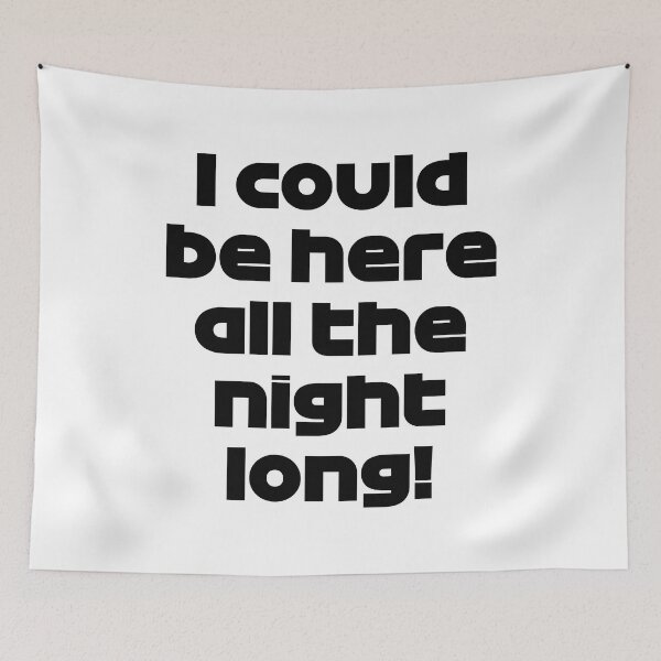 Item preview, "I Could Be Here All Night Long" ALO. - Radio Voice Catar GP 2021 (Black) designed and sold by FilipeFerreira.