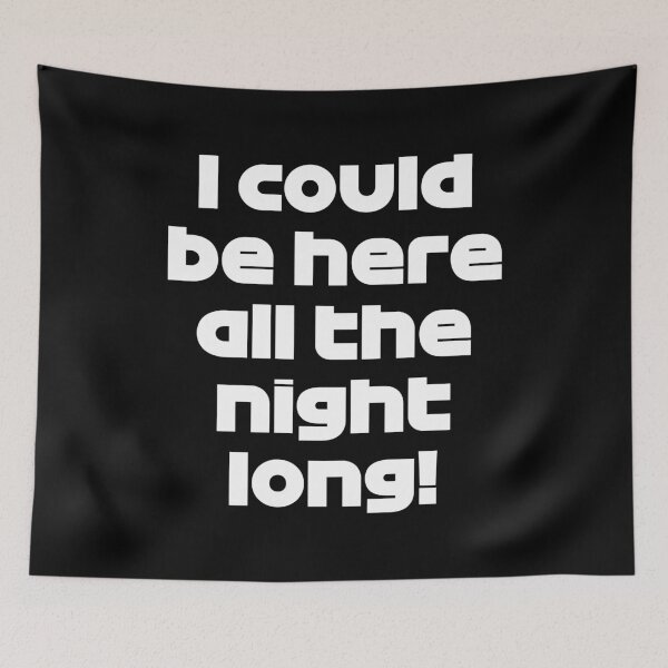 Item preview, "I Could Be Here All Night Long" ALO. - Radio Voice Catar GP 2021 (White) designed and sold by FilipeFerreira.