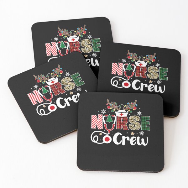 Item preview, Womens Christmas Nurse Crew Shirt For Women Scrub Tops Christmas V-Neck T-Shirt designed and sold by BartonRich.