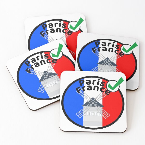 Item preview, Paris France moulin rouge windmill Silhouette designed and sold by WhereIsTravis.
