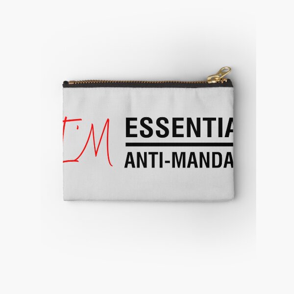Item preview, i'm essential and i'm anti mandate designed and sold by KefinStore.