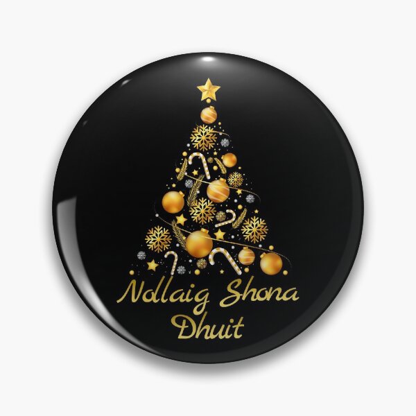 Item preview, Nollaig Shona Dhuit Irish Gaelic Merry Christmas Ireland designed and sold by TravelHappiness.