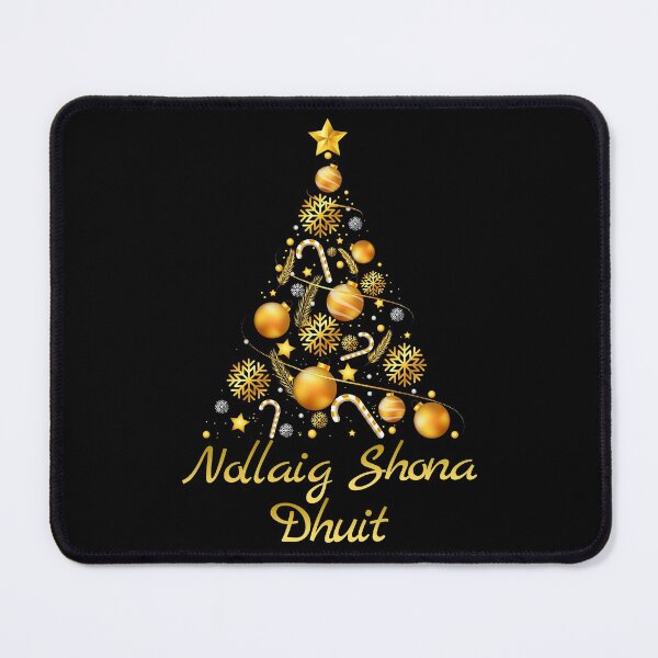 Item preview, Nollaig Shona Dhuit Irish Gaelic Merry Christmas Ireland designed and sold by TravelHappiness.