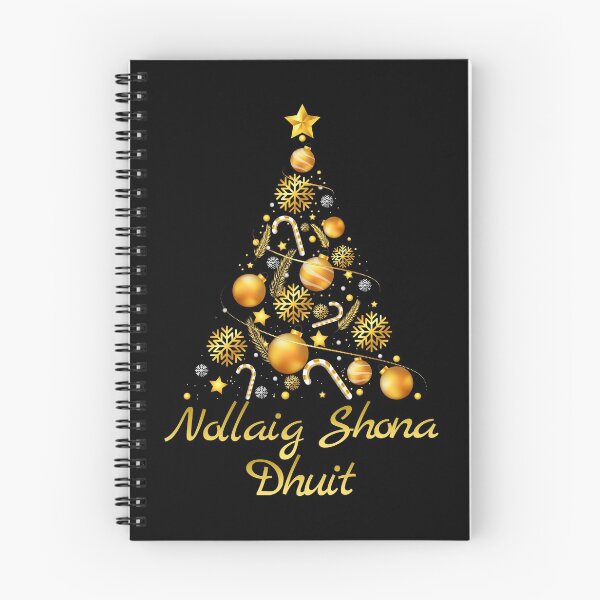Item preview, Nollaig Shona Dhuit Irish Gaelic Merry Christmas Ireland designed and sold by TravelHappiness.